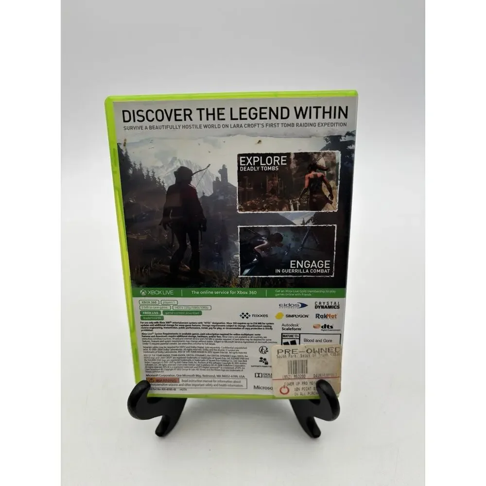 Tomb Raider (Xbox 360) Tested. Works. Very Good Condition.